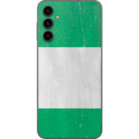 Nigeria Flag Distressed Galaxy A14 5G Skin